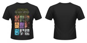 Star Wars Episode VII Tričko Character Panels Velikost L PHD Merchandise
