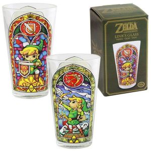 Legend of Zelda Wind Waker Skleněná Pinta Glass Link Paladone Products