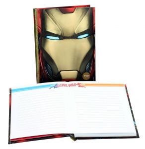 Captain America Civil War Poznámkový Blok Light Up Iron Man Face SD Toys