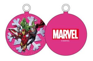 Marvel Comics Ornament Characters Pink Snowflake SD Toys