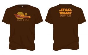 Star Wars Tričko Tatooine Velikost L SD Toys