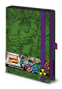 Marvel Comics Premium Poznámkový Blok A5 Retro Hulk Pyramid International