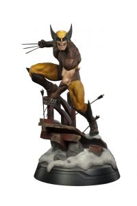 Marvel Premium Format Figure 1/4 Wolverine Brown Kostým 50 cm Sideshow Collectibles