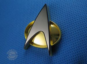 Star Trek TNG Replika 1/1 Communicator Odznak Starfleet Roddenberry