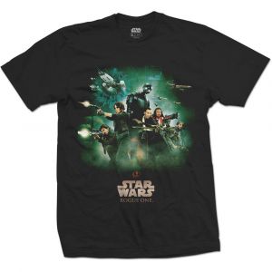 Star Wars Rogue One Tričko Rebels Plakát Velikost L Rock Off
