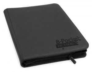 Ultimate Guard Zipfolio 320 - 16-Pocket XenoSkin Black