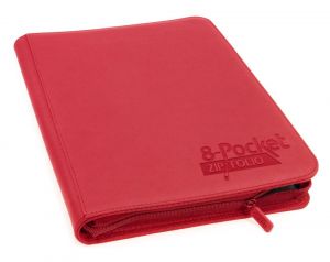 Ultimate Guard Zipfolio 320 - 16-Pocket XenoSkin Red