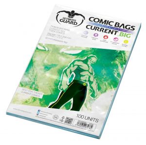 Ultimate Guard Comic Bags BIG Resealable Current Velikost (100)