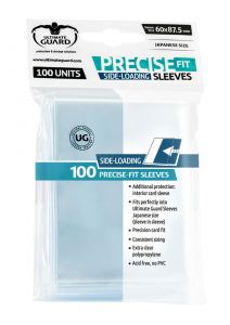 Ultimate Guard Precise-Fit Sleeves Side-Loading Japanese Velikost Transparent (100)