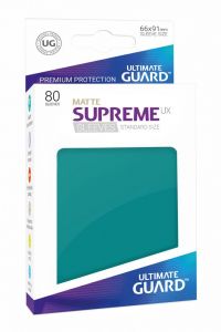 Ultimate Guard Supreme UX Sleeves Standard Velikost Matte Petrol Blue (80)
