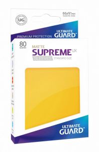 Ultimate Guard Supreme UX Sleeves Standard Velikost Matte Yellow (80)