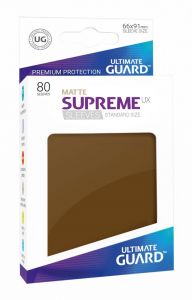 Ultimate Guard Supreme UX Sleeves Standard Velikost Matte Brown (80)