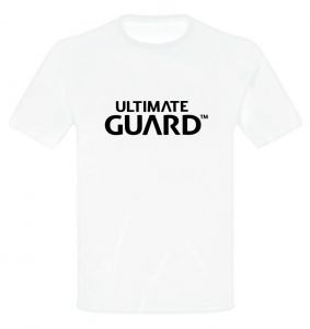 Ultimate Guard Tričko Wordmark White Velikost XXL