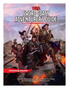 Dungeons & Dragons RPG Sword Coast Adventurer's Guide Anglická Wizards of the Coast