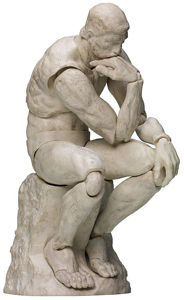 The Table Museum Figma Akční Figure The Thinker Plaster Ver. 15 cm FREEing