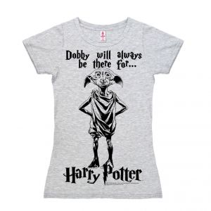 Harry Potter Easy Fit Dámské Tričko Dobby Velikost L