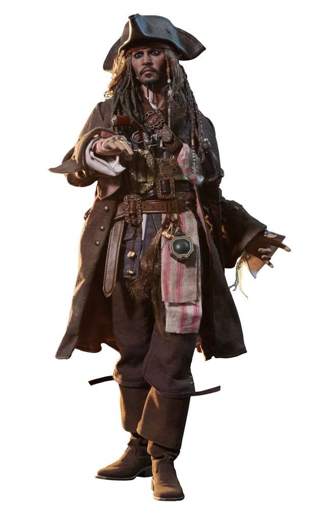 Pirates of the Caribbean Dead Men Tell No Tales Movie Masterpiece DX Akční Figure 1/6 Jack Sparrow Hot Toys