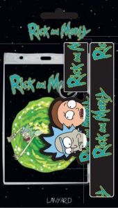 Rick and Morty Klíčenka with Gumový Keychain Rick & Morty