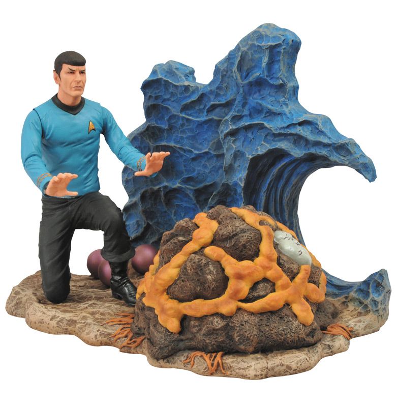 Star Trek Select Akční Figure Commander Spock 18 cm Diamond Select