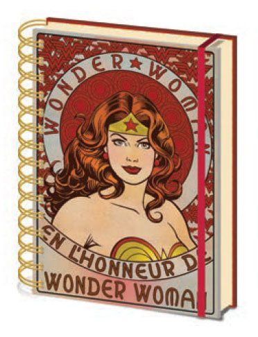 Wonder Woman Poznámkový Blok A5 En L'Honneur De Pyramid International