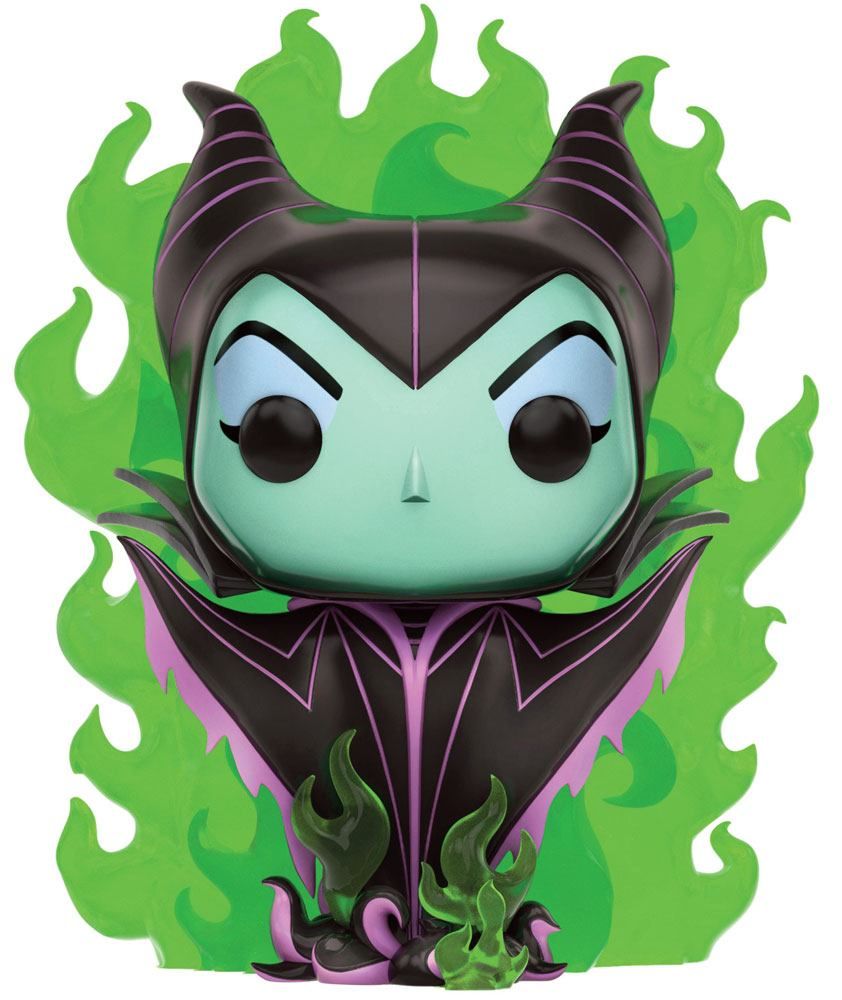 Maleficent POP! Disney Vinyl Figure Maleficent Green Flame 9 cm Funko