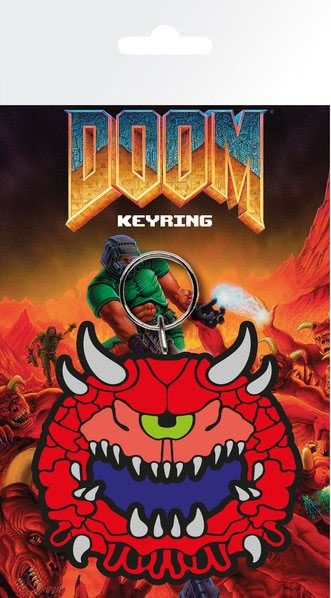 Doom Gumový Keychain Cacodemon 7 cm GB eye