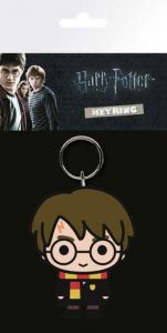 Harry Potter Gumový Keychain Chibi 7 cm