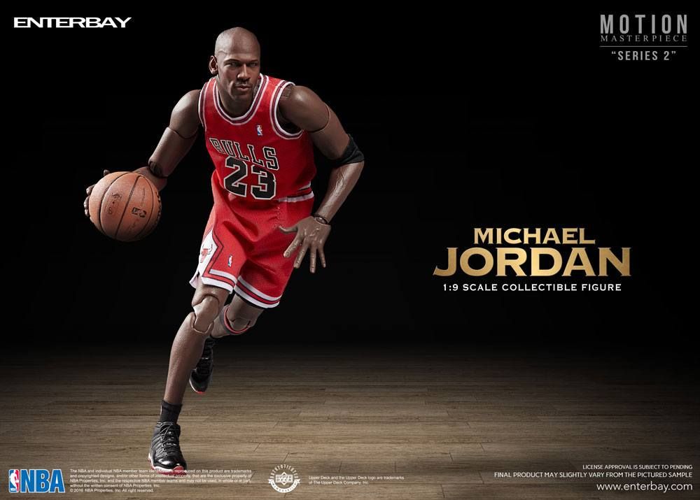 NBA Kolekce Motion Masterpiece Akční Figurka 1/9 Michael Jordan 23 cm Enterbay