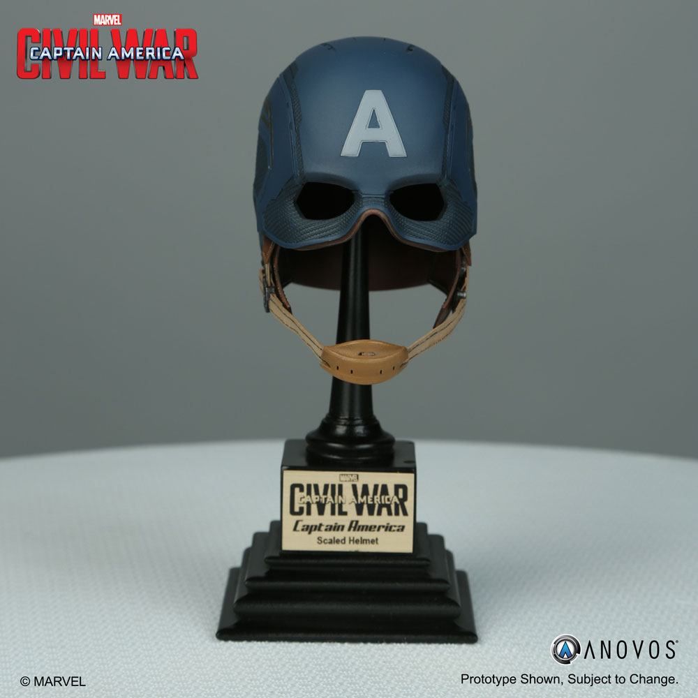 Captain America Civil War Marvel Armory Kolekce Replika 1/3 Captain America Helma Anovos