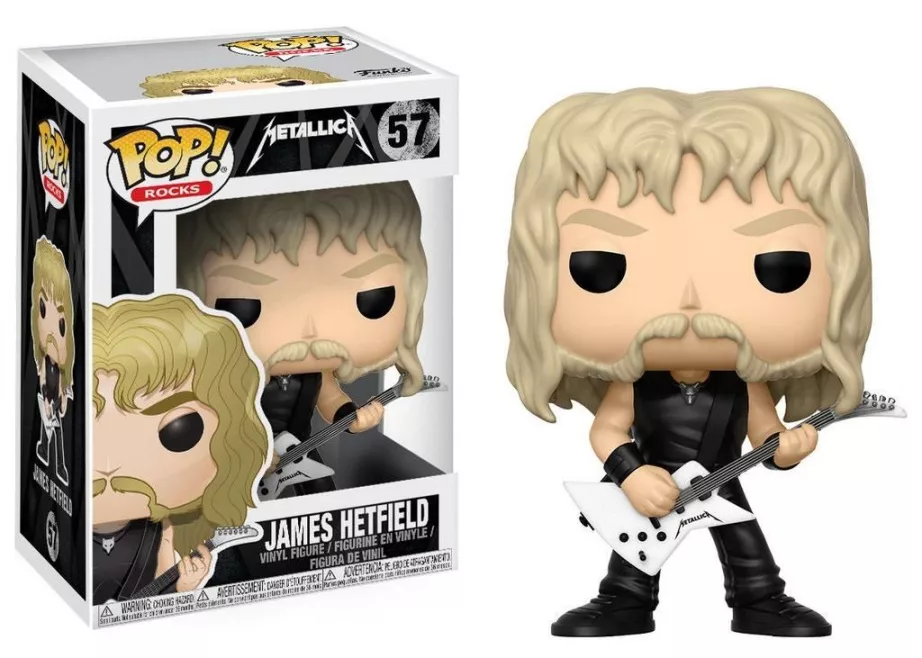 Metallica POP! Rocks vinylová Figure James Hetfield 9 cm Funko
