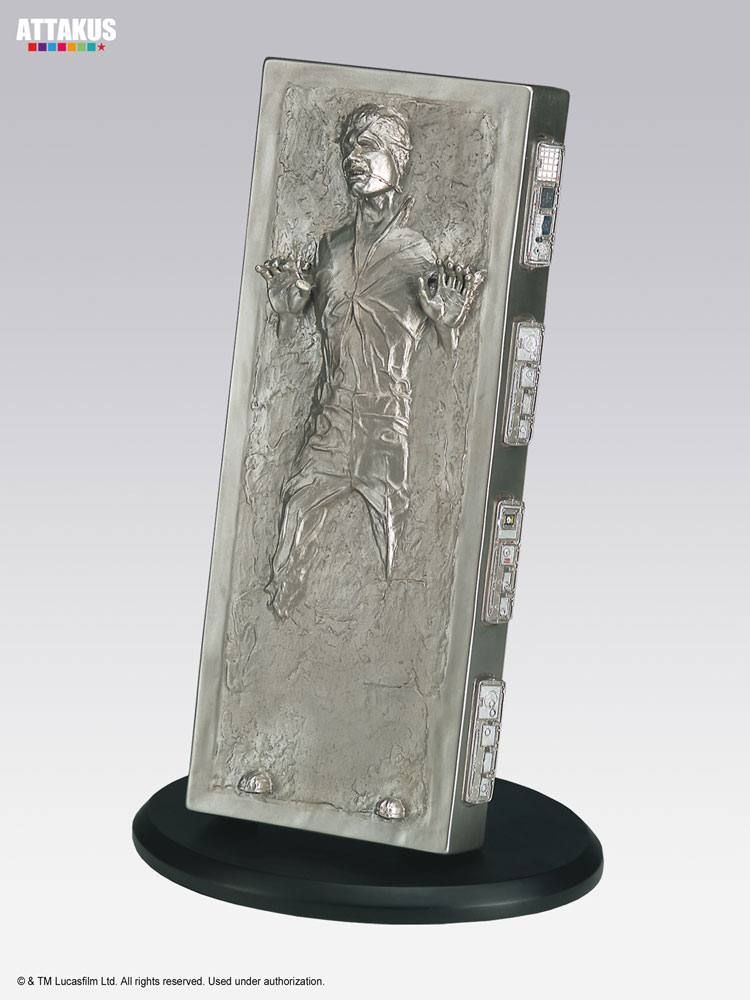 Star Wars Elite Kolekce Soška Han Solo in Carbonite 18 cm Attakus