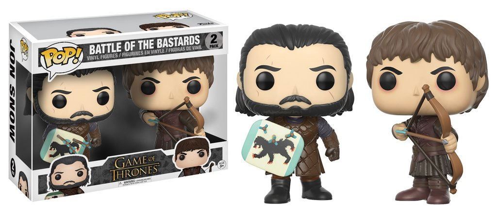 Game of Thrones POP! vinylová Figures 2-Pack Battle of the Bastards 9 cm Funko