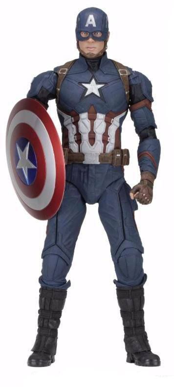 Captain America Civil War Akční Figure 1/4 Captain America 45 cm NECA