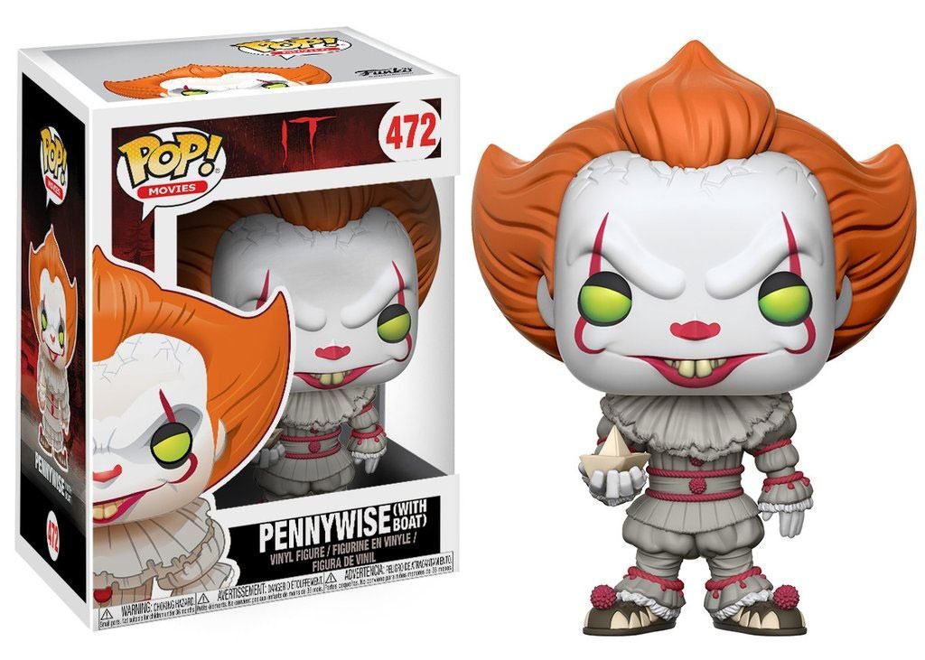 It POP! Movies vinylová Figure Pennywise (with Boat) 9 cm Funko