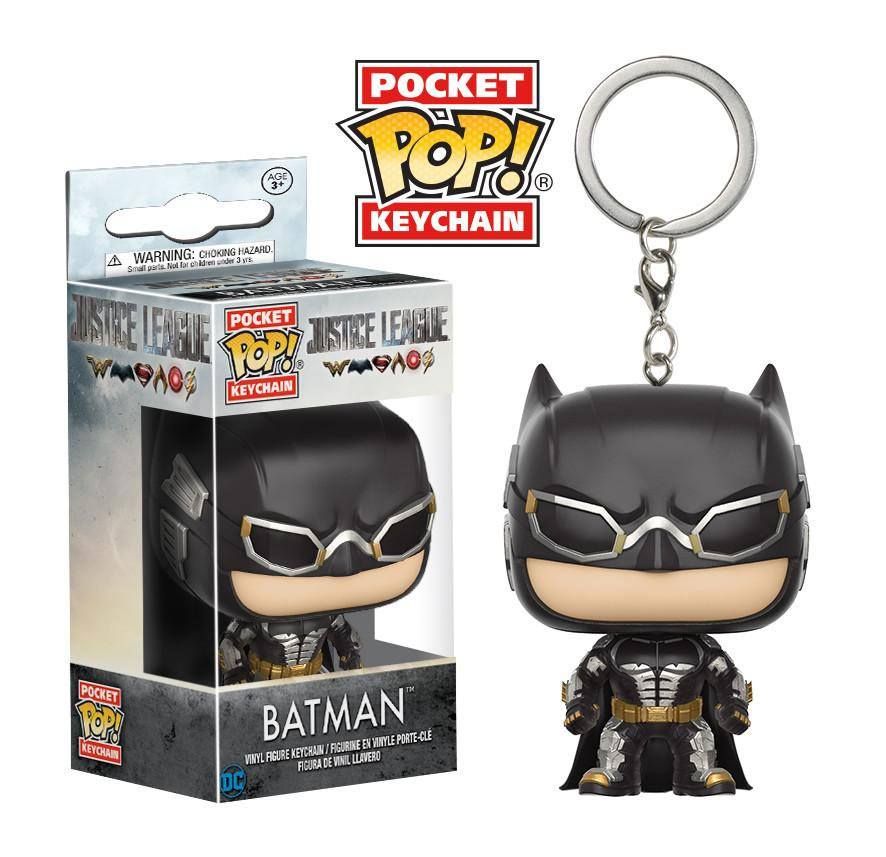 Justice League Movie Pocket POP! vinylová Keychain Batman 4 cm Funko