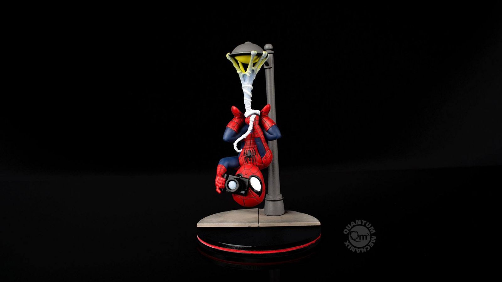 Marvel Comics Q-Fig Figure Spider-Man Spider Cam 14 cm Quantum Mechanix