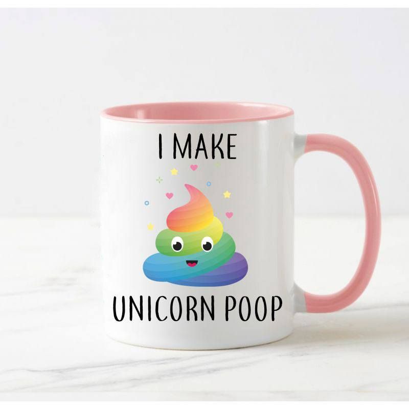 Unicorn Hrnek I Make Unicorn Poop Geek Apparel