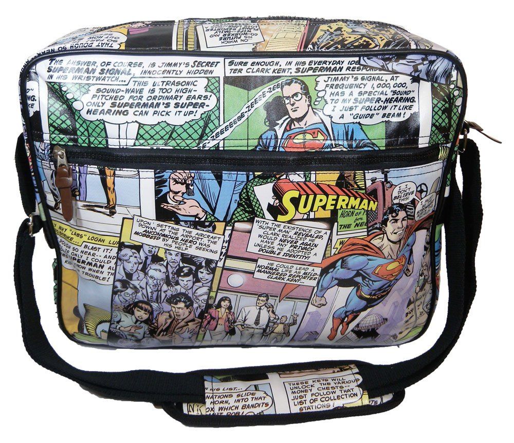 DC Comics Messenger Bag Superman Comic UWear