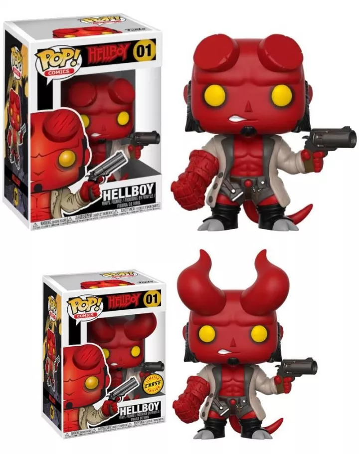 Hellboy POP! Movies Figures Hellboy 9 cm Sada (6) Funko