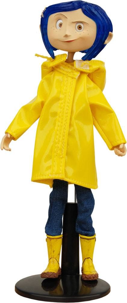 Coraline Bendy Doll Raincoats & Boots 18 cm NECA