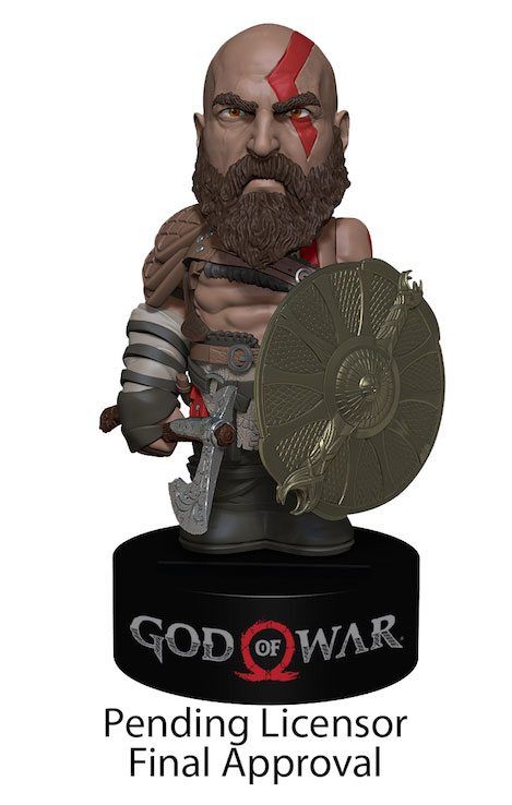 God of War 2018 Body Knocker Bobble Figurka Kratos 16 cm NECA