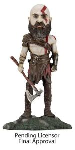 God of War 2018 Head Knocker Bobble-Head Kratos 22 cm