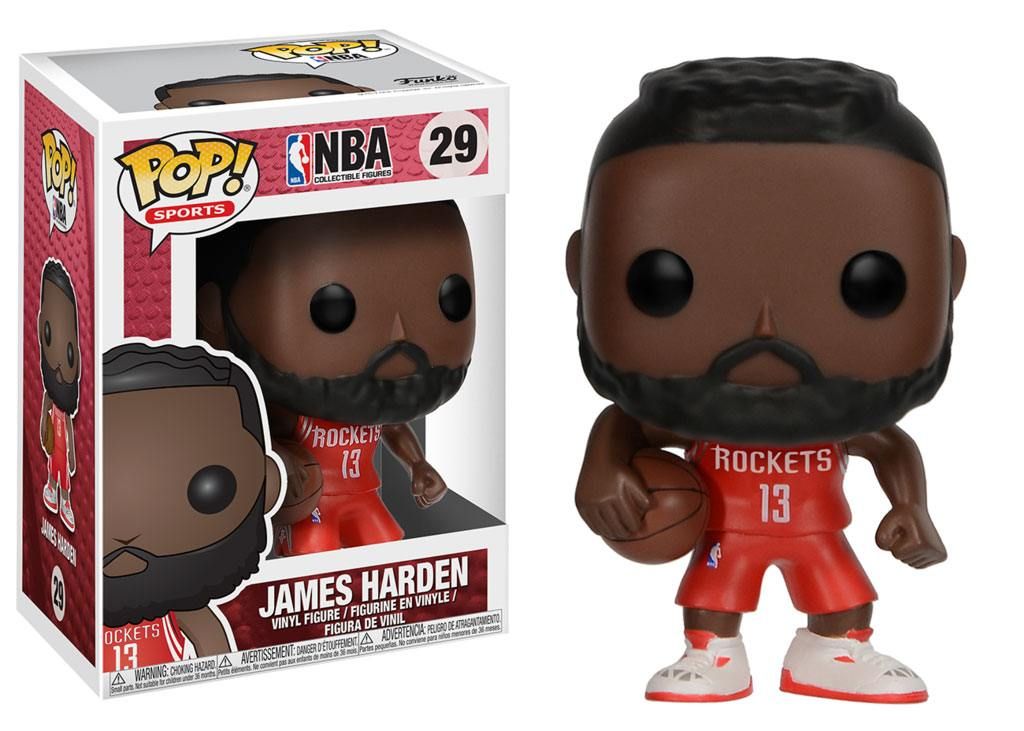 NBA POP! Sports Vinyl Figure James Harden (Houston Rockets) 9 cm Funko