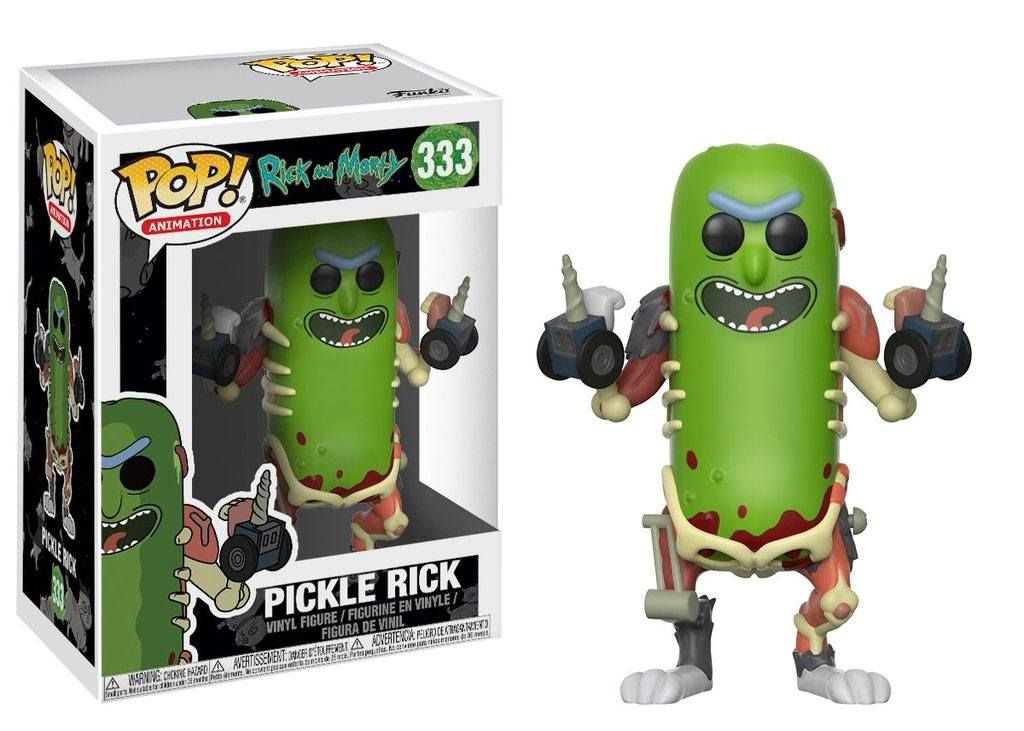 Rick and Morty POP! Animation Vinyl Figure Pickle Rick 9 cm Funko