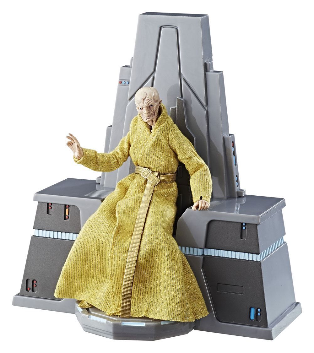 Star Wars Episode VIII Black Series Deluxe Akční Figure 2017 Supreme Leader Snoke Throne Room 15 cm Hasbro