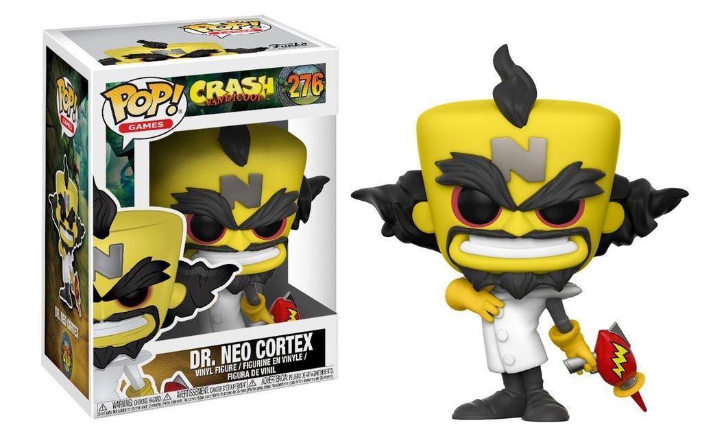 Crash Bandicoot POP! Games vinylová Figure Neo Cortex 9 cm Funko