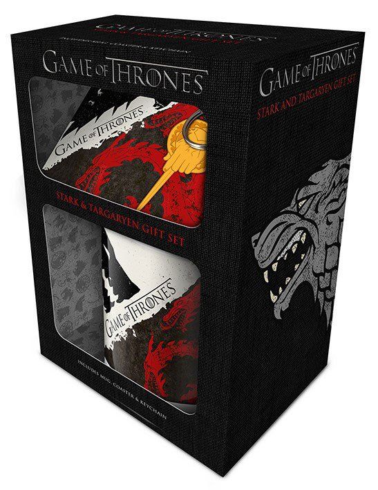 Game of Thrones Dárkový Box Stark & Targaryen Pyramid International