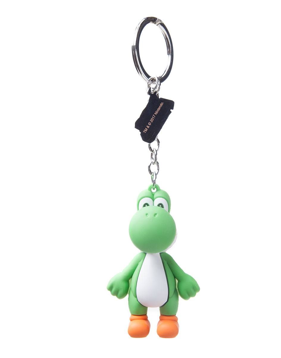 Nintendo Gumový Keychain Yoshi 7 cm Difuzed
