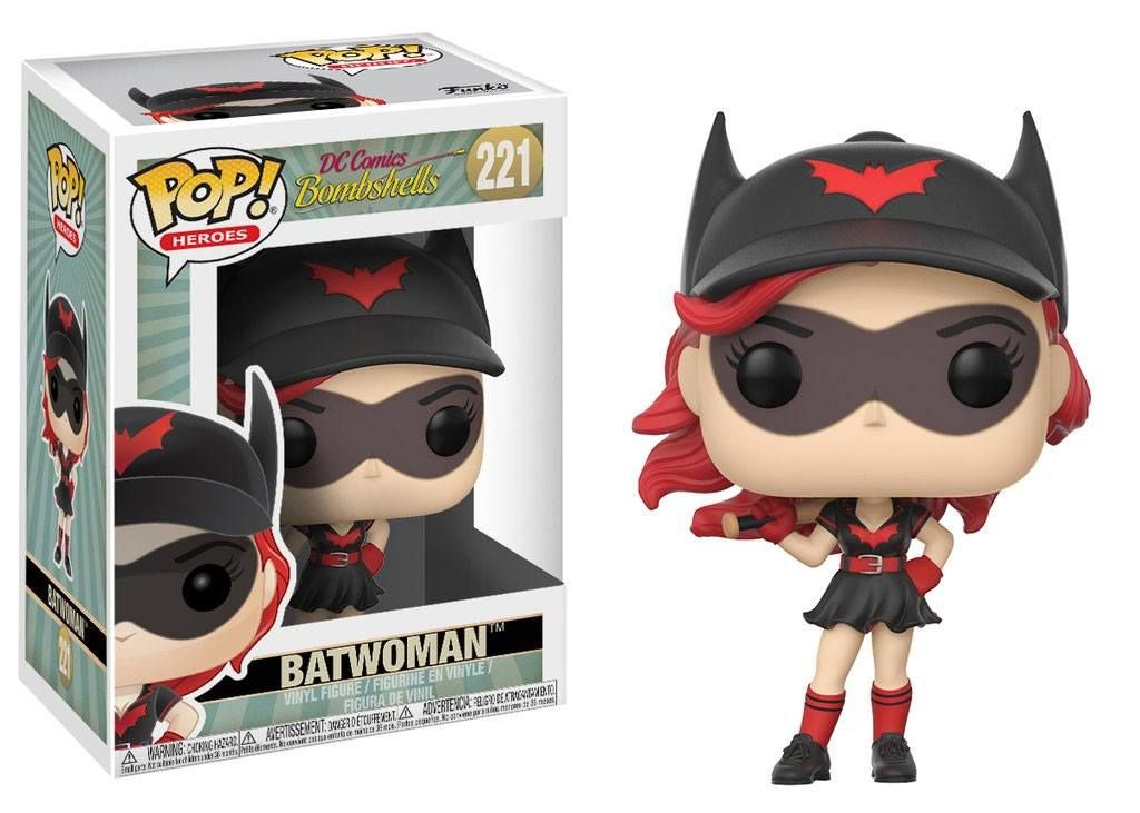 DC Comics Bombshells POP! Heroes Vinyl Figure Batwoman 9 cm Funko