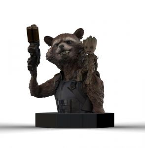 Guardians of the Galaxy Vol. 2 Bysta 1/6 Rocket Raccoon & Groot 16 cm